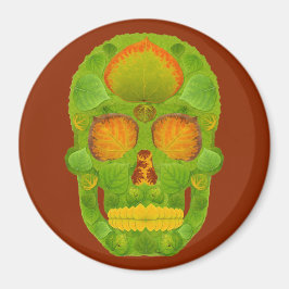 Aspen Löv Skull 10 Magnet