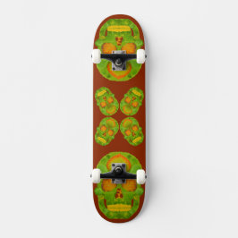 Aspen Löv Skull 10 Mini Skateboard Bräda 18,5 Cm