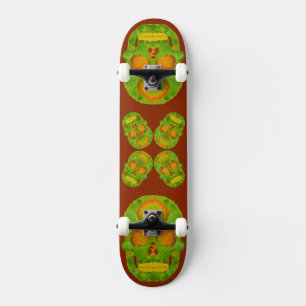 Aspen Löv Skull 10 Mini Skateboard Bräda 18,5 Cm
