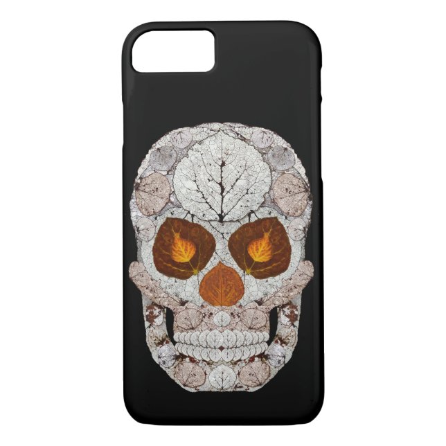 Aspen Löv Skull 11 Case-Mate iPhone Skal (Baksida)