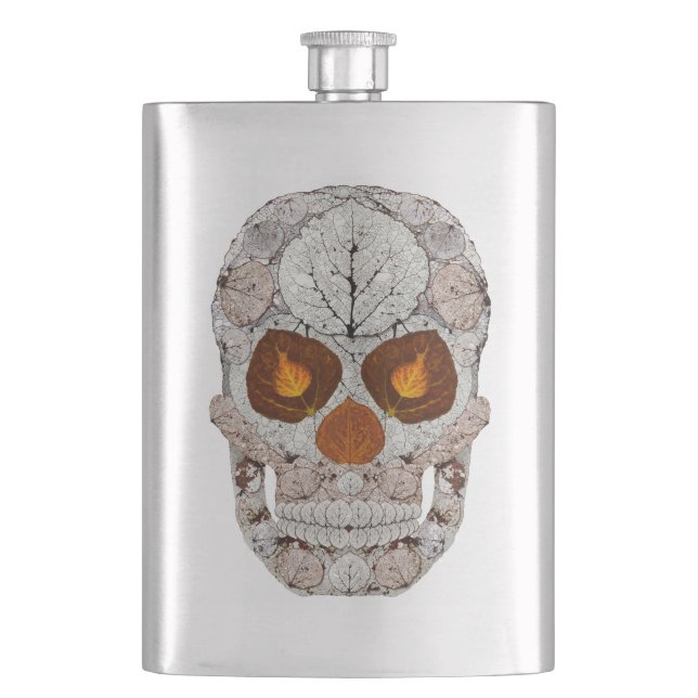 Aspen Löv Skull 11 Fickplunta (Framsidan)