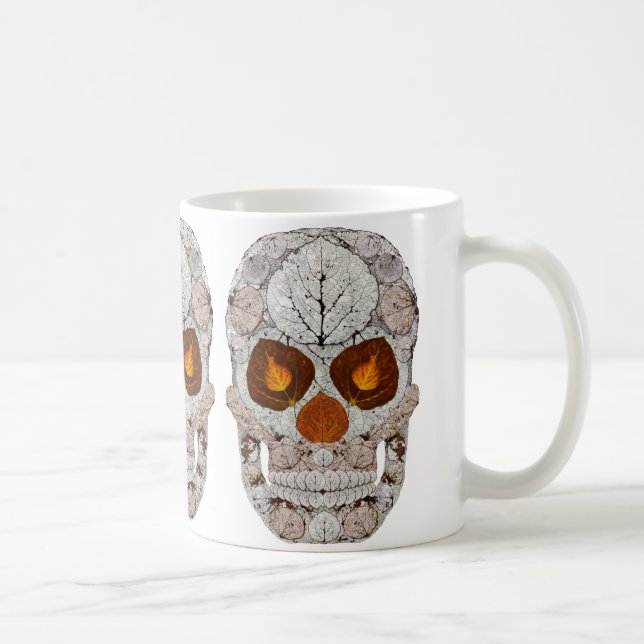 Aspen Löv Skull 11 Kaffemugg (Höger)