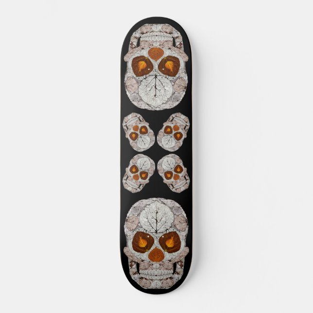 Aspen Löv Skull 11 Mini Skateboard Bräda 18,5 Cm (Framsida)