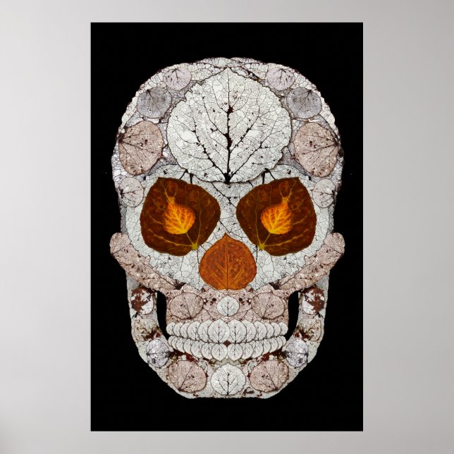 Aspen Löv Skull 11 Poster (Framsidan)