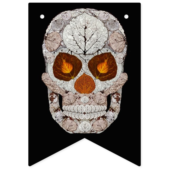 Aspen Löv Skull 11 Vimplar (Sextonde flaggan)