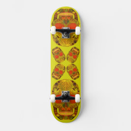 Aspen Löv Skull 12 Mini Skateboard Bräda 18,5 Cm
