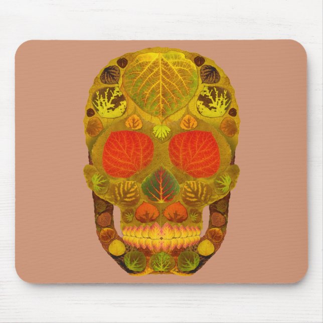 Aspen Löv Skull 12 Musmatta (Framsidan)