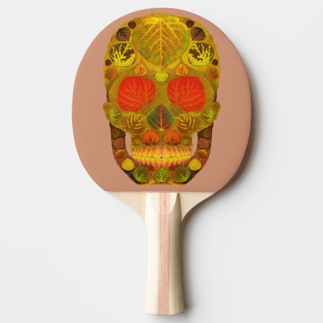 Aspen Löv Skull 12 Pingisracket (Framsidan)