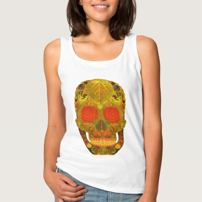 Aspen Löv Skull 12 T-shirt (Framsida)