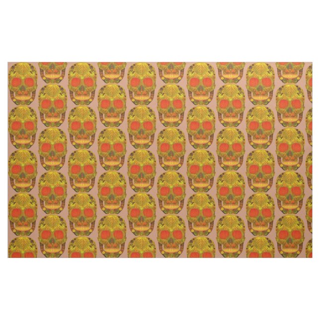 Aspen Löv Skull 12 Tyg (Fat Quarter)