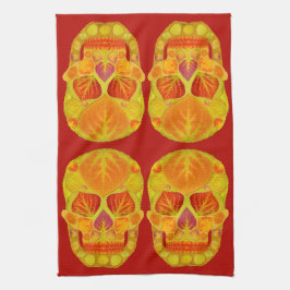 Aspen Löv Skull 13 Kökshandduk