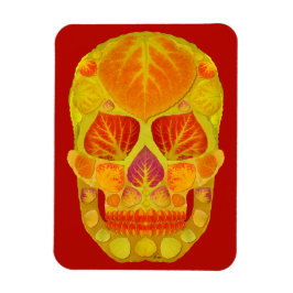 Aspen Löv Skull 13 Magnet