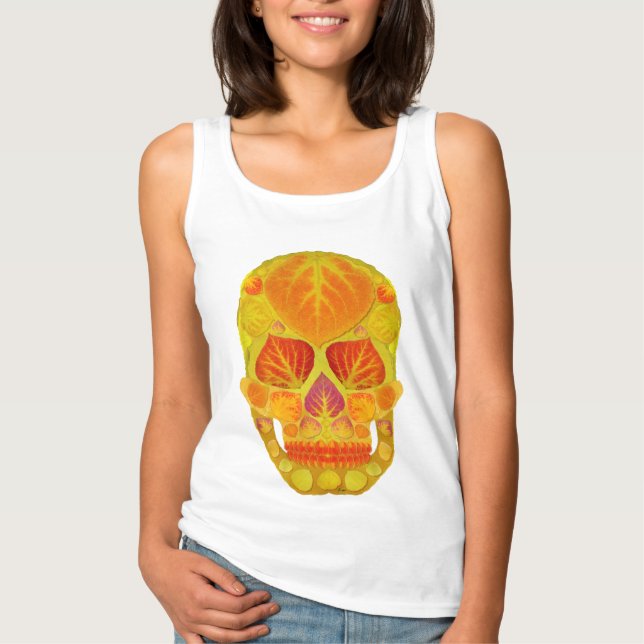 Aspen Löv Skull 13 Tee (Framsida)