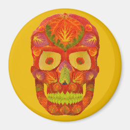 Aspen Löv Skull 16 Magnet