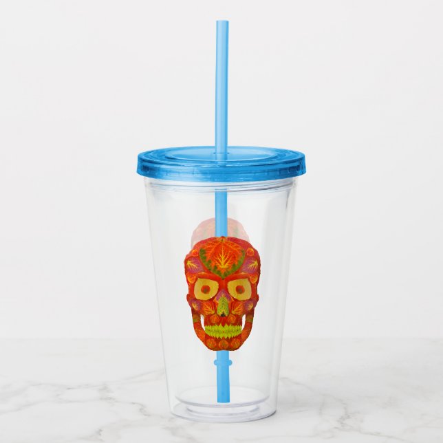 Aspen Löv Skull 16 Take Away Mugg (Framsida)