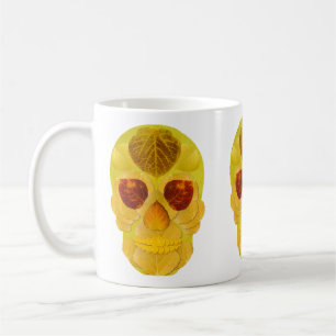 Aspen Löv Skull 1 Kaffemugg