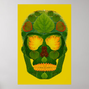Aspen Löv Skull 9 Poster