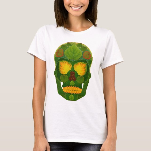 Aspen Löv Skull 9 T-shirt (Framsida)