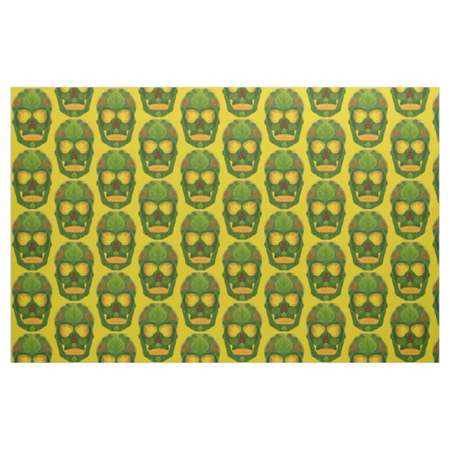 Aspen Löv Skull 9 Tyg (Fat Quarter)