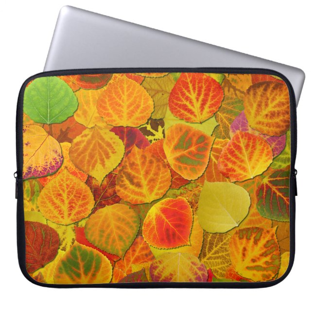 Aspen Lövs Collage Solid Medley 1 Laptop Sleeve (Framsidan)