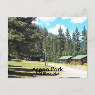 Aspen Park Red River, NM Vykort