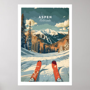 Aspen Resor Poster - Colorado 1