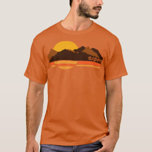 Aspen Retro 70-talets turist Souvenir T Shirt