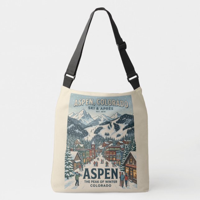 Aspen Ski och Après Axelväska (Framsida)