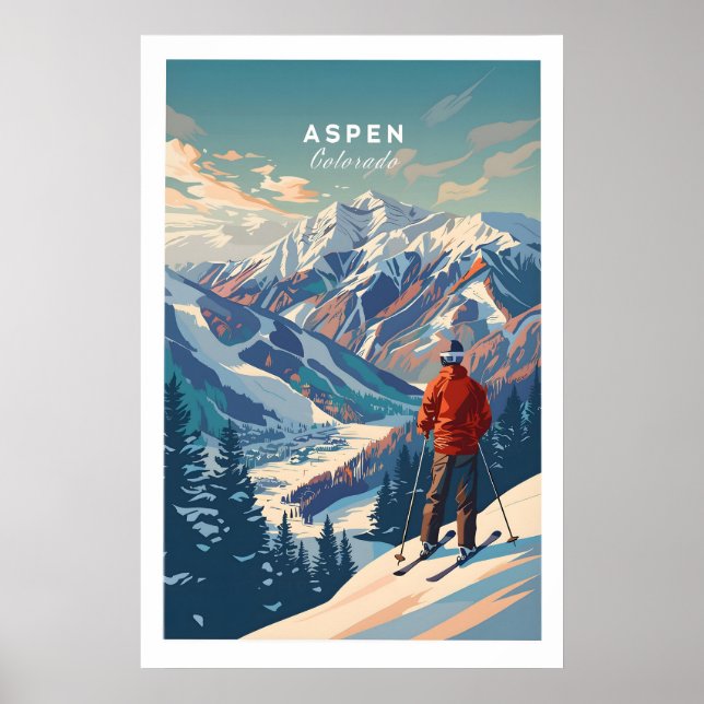 Aspen skidposter 1 poster (Framsidan)