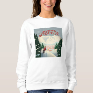 Aspen Skier Colorado T Shirt