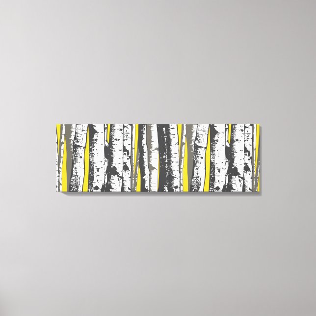 aspen träd canvastryck (Framsida)