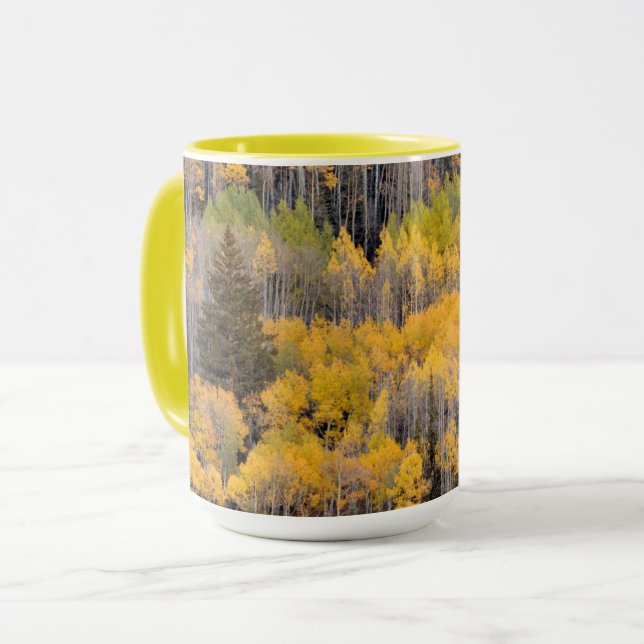Aspen Träd | White River National Forest Mugg (Framsida vänster)