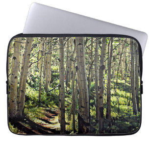 Aspen Träd Woodland Laptop Fodral