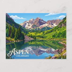 Aspen USA Vykort