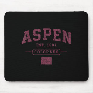 Aspen vintage sport colorado atletisk retrospektiv musmatta