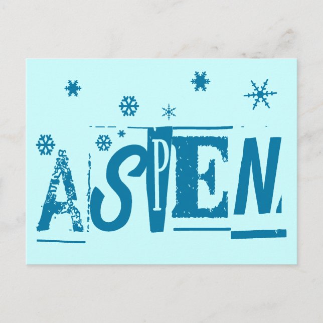 ASPEN VYKORT (Framsida)