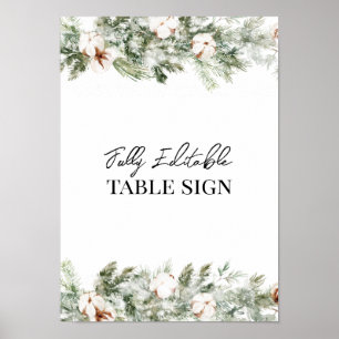 ASPEN Winter ONEderland Bord Sign Poster