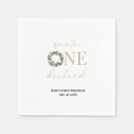 ASPEN Winter ONEderland Papper Napkins Pappersservett