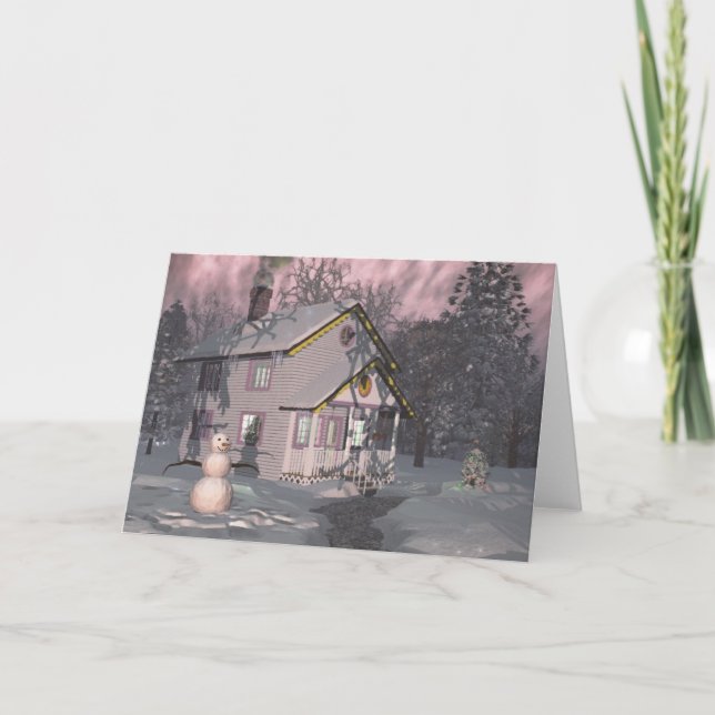 Aspenglow Helgkort (Framsida)