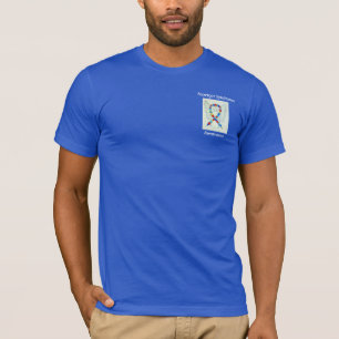Asperger Syndrome Awareness Ribbon Angel Tee Shirt