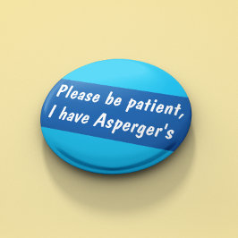 Aspergers är ett patientspektrum. knapp