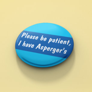 Aspergers är ett patientspektrum. knapp