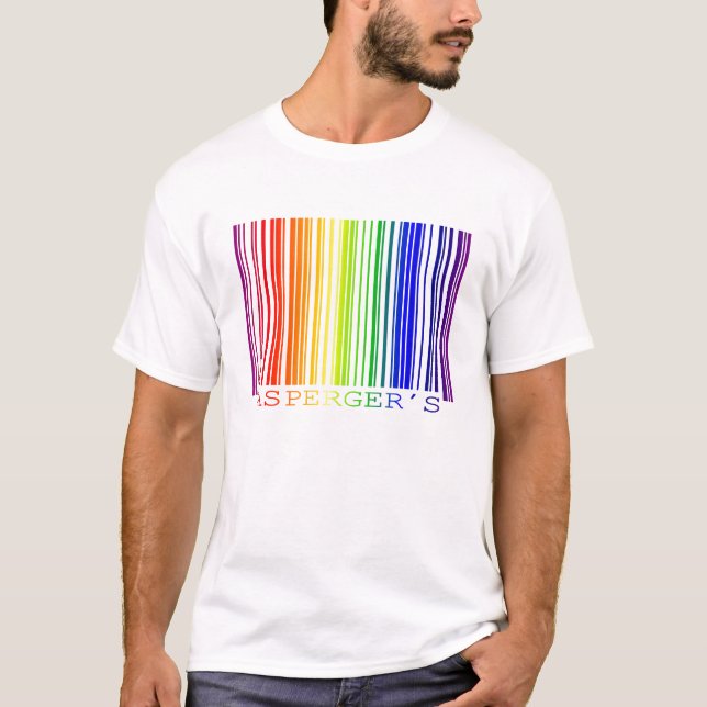 Aspergers kodifierar t-shirt (Framsida)