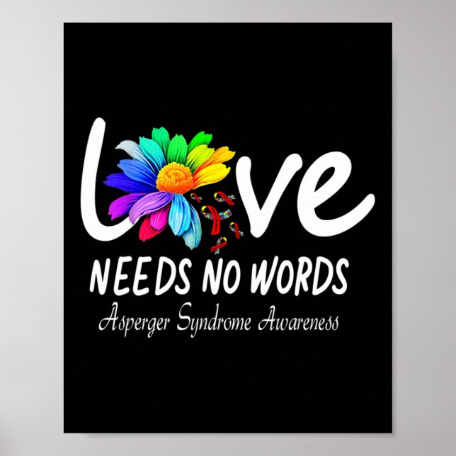 Aspergers Syndrome Awareness Poster (Framsidan)