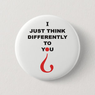 Aspergers Syndrome Awareness utanför box Badge Knapp