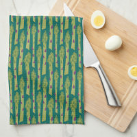 Asperges Vertes Kitchen Towel