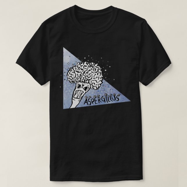 Aspergillus T Shirt (Design framsida)