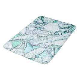 Áspero como rocha, num misto de ciano e menta badrumsmatta