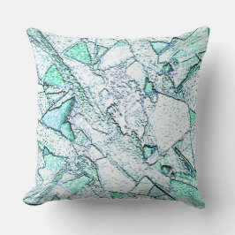 Áspero como rocha, num misto de ciano e menta kudde