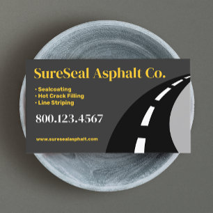 Aspfalt Pave/Driveway Seiting Visitkort